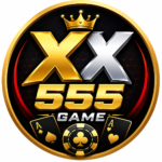 X5554 Game – A bold and modern gaming logo designed for mobile players.