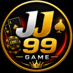JJ99 Game Profile Logo – Stylish Gold and Black Gaming Design